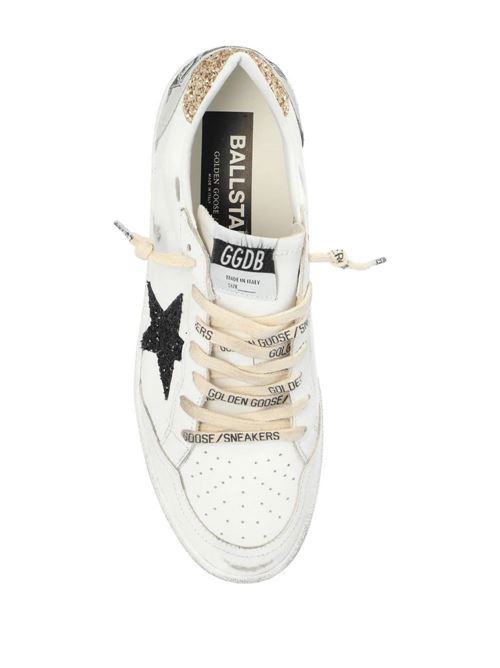 White/multicolour star sneaker Golden Goose | GWF00117F00611810750